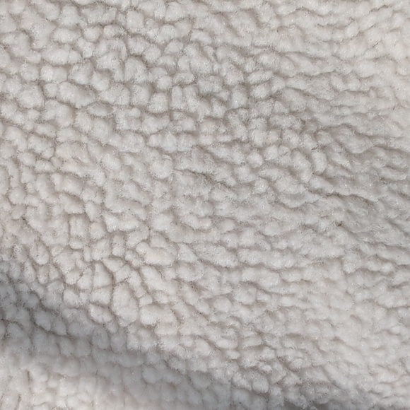 2X Cream Sherpa and Suede Coat - Picture 6 of 7